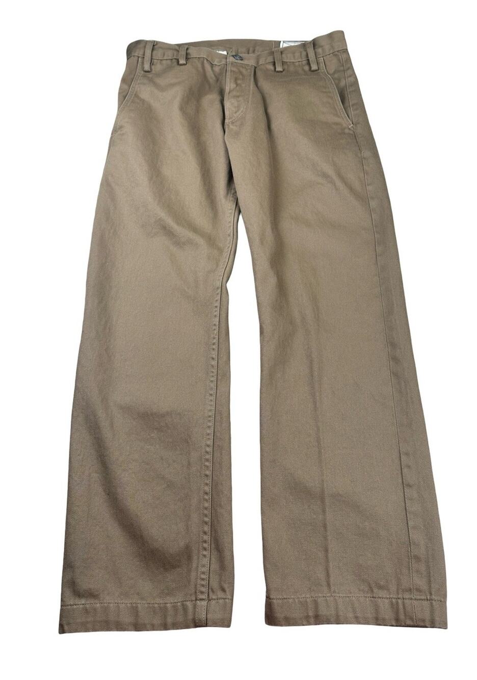 Rogue Territory RGT Officer Trouser Chino Pants Mens 32x28 Slim Taper Button Fly